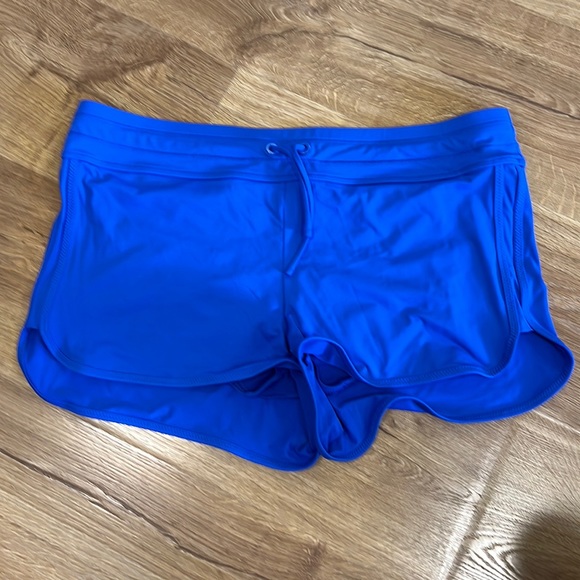 Athleta Swim Short in Blue Size Medium - Picture 1 of 4